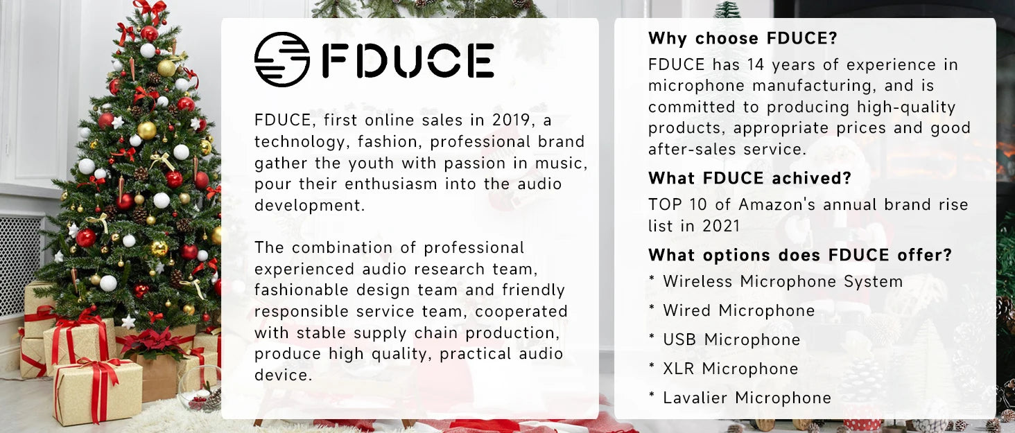 FDUCE SL40+ USB/XLR Dynamic Microphone Kit With Arm Stand/Built-in Headset Output / Sound Insulation,For PC PS5/4 Mixer - Stylish Expression
