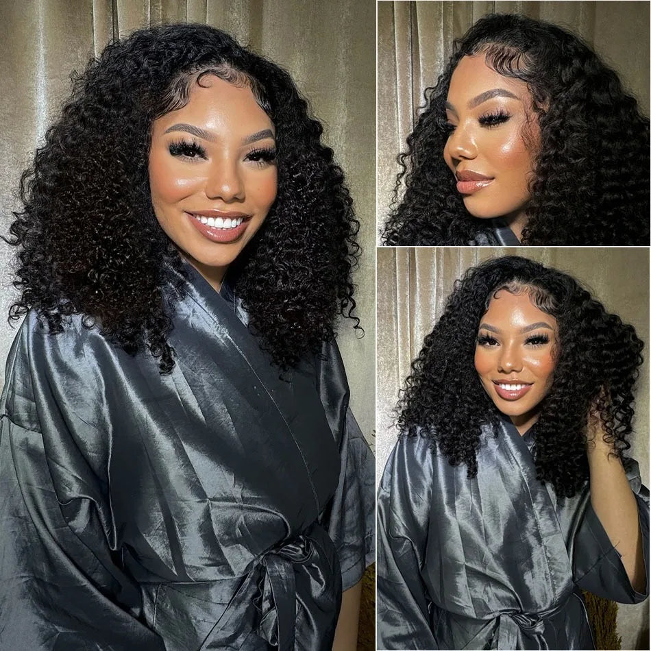 Brazilian Curly Short Bob Wig