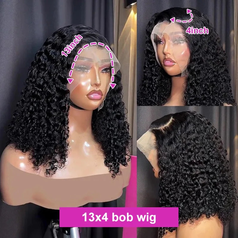 Brazilian Curly Short Bob Wig - Stylish Expression