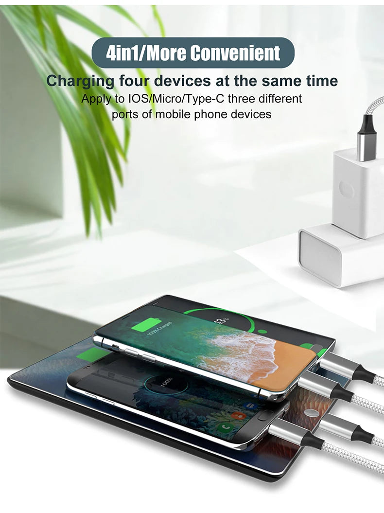 Multi Charger Cable - Stylish Expression