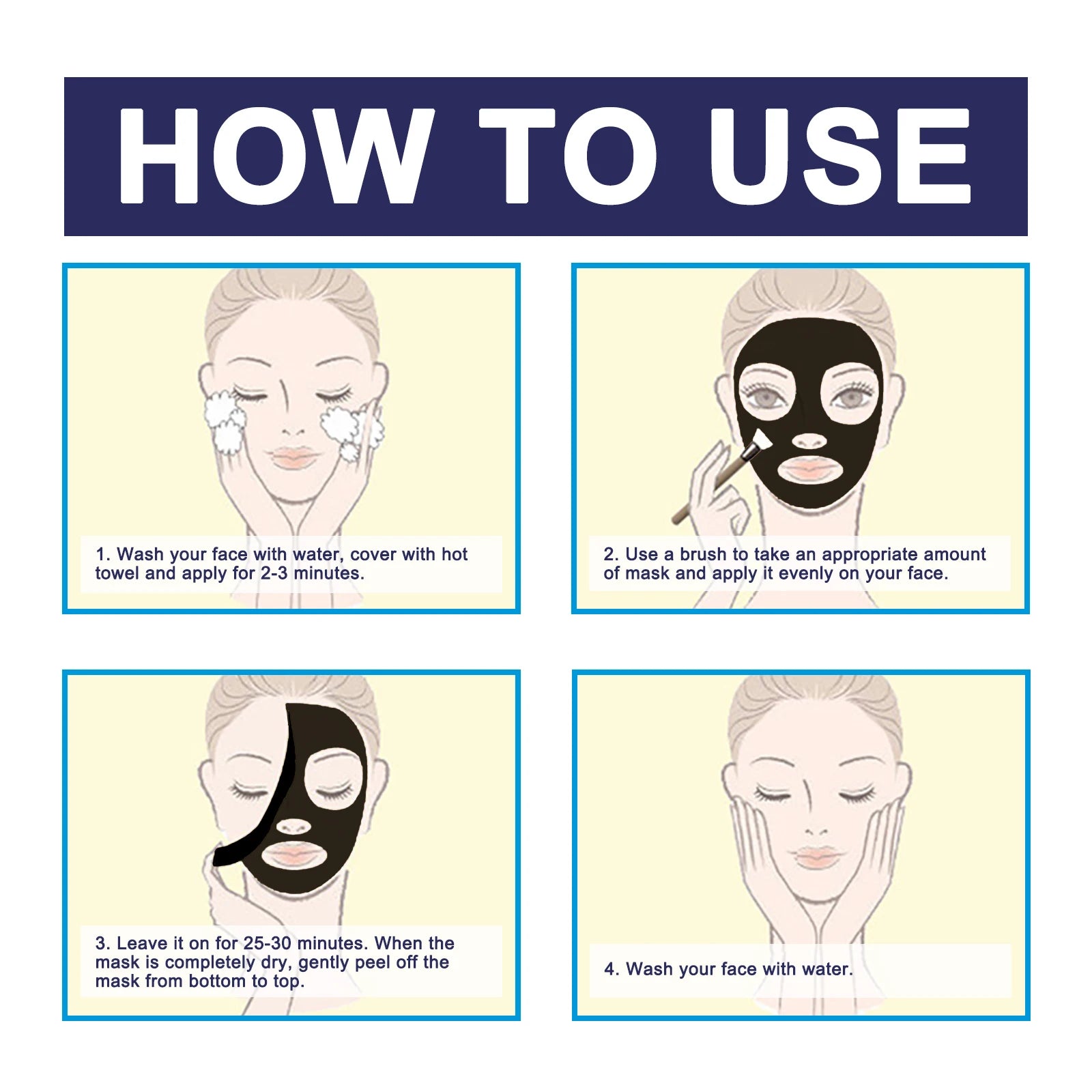 Blackhead mask acne deep cleansing - Stylish Expression