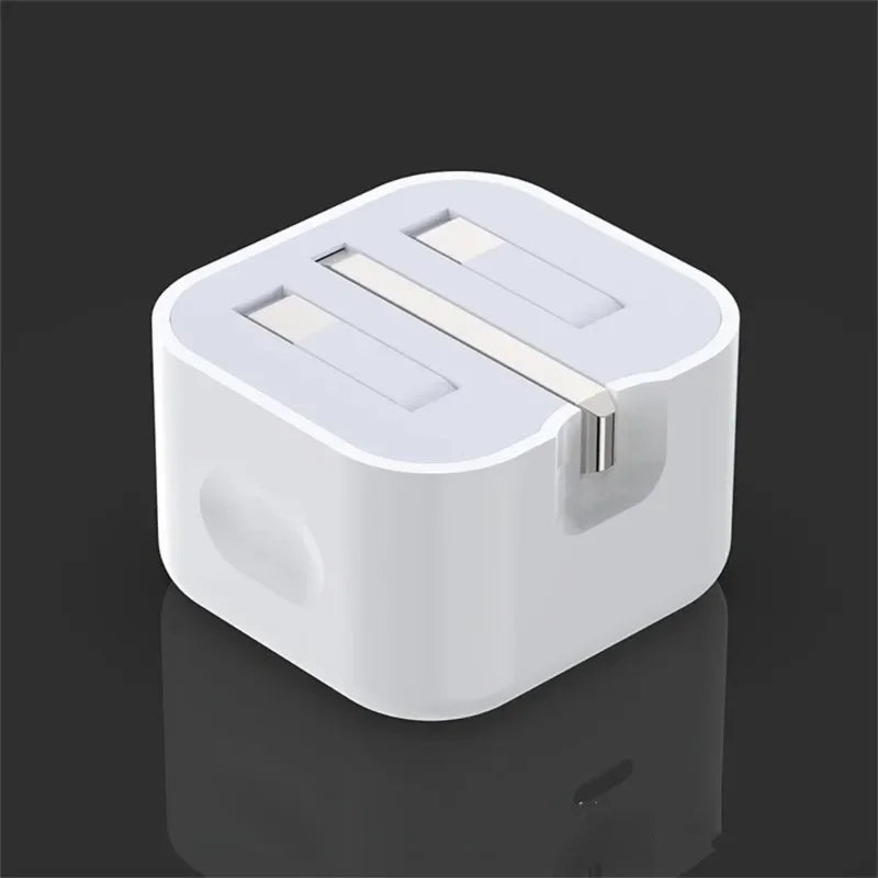 Super Fast Quick Charging Dual Ports Home Travel USB C Charger For IPhone - Stylish Expression