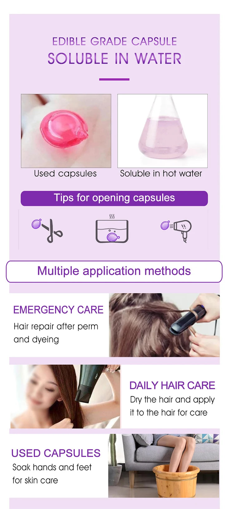 Sevich Hair Vitamin Capsules - Stylish Expression