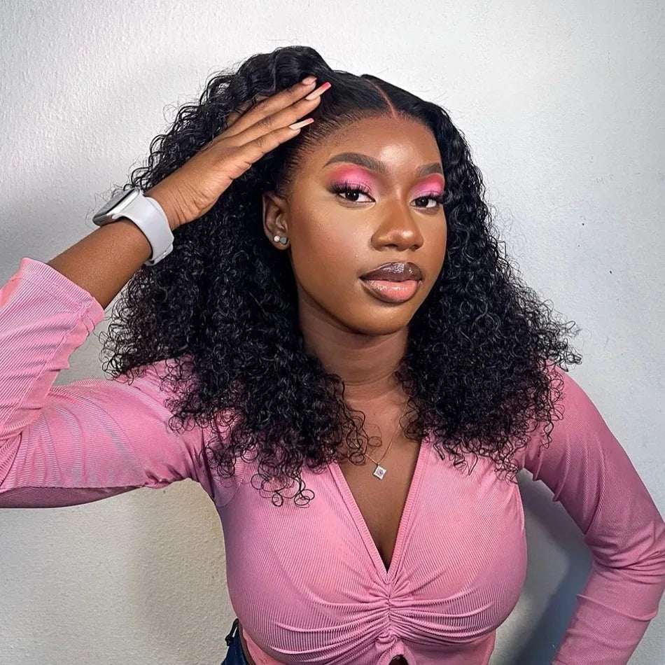 Brazilian Curly Short Bob Wig