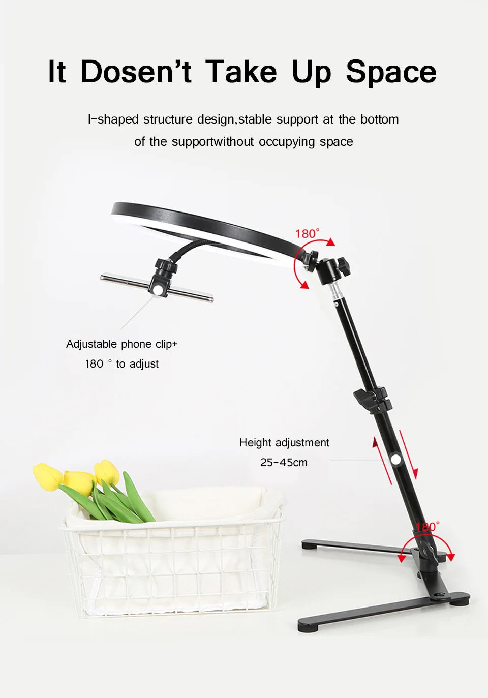 Ring light Tripod Stand Photo Led - Stylish Expression