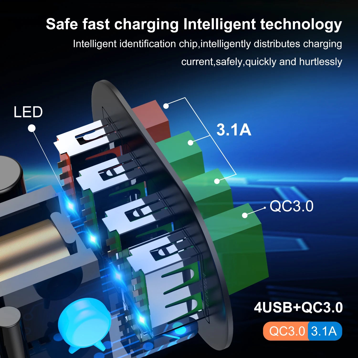 Korean USB Fast Charger - Stylish Expression