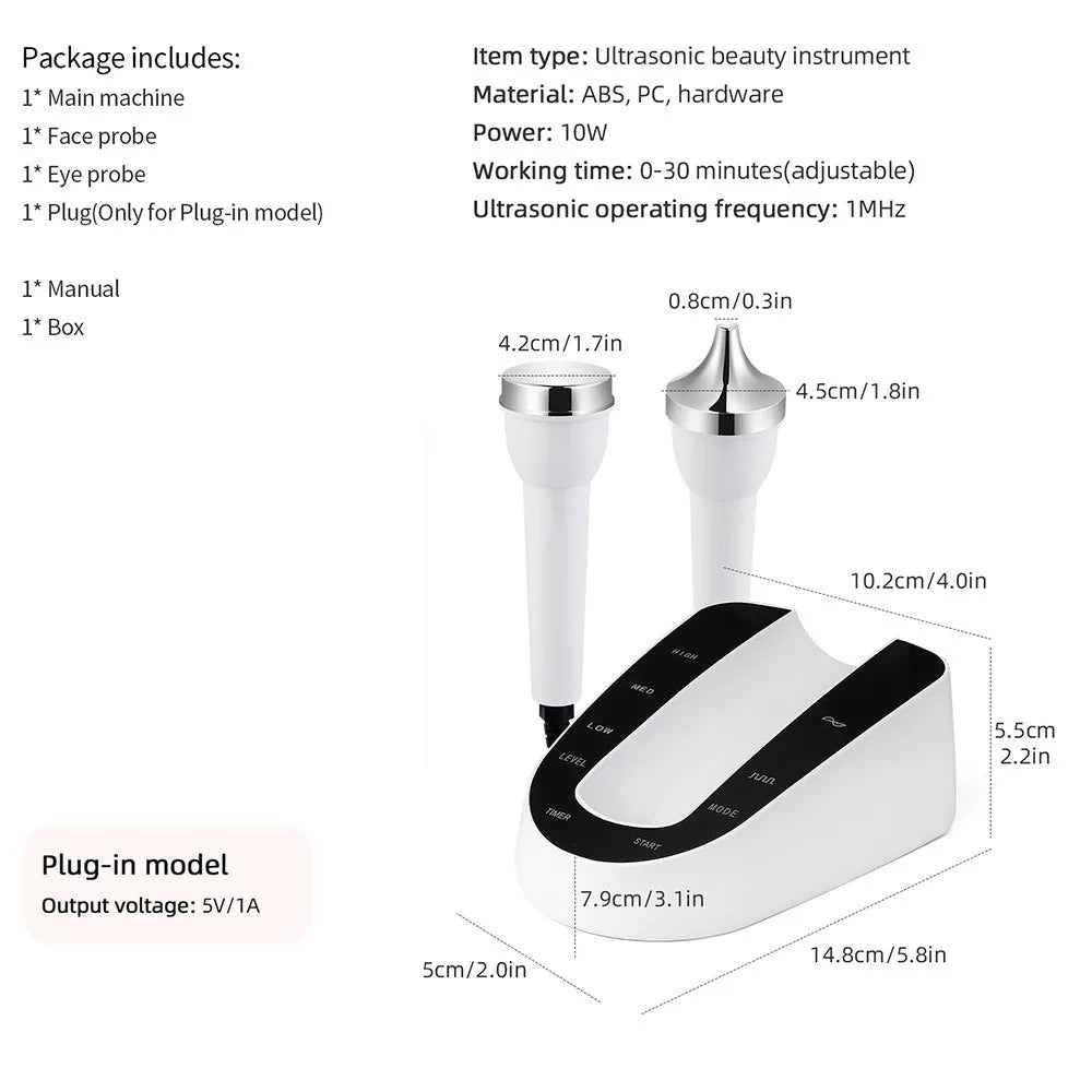 Ultrasound Skin Care Beauty tool - Stylish Expression