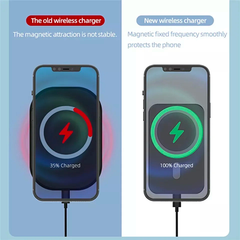 Wireless  Magnetic Car Charger - Stylish Expression