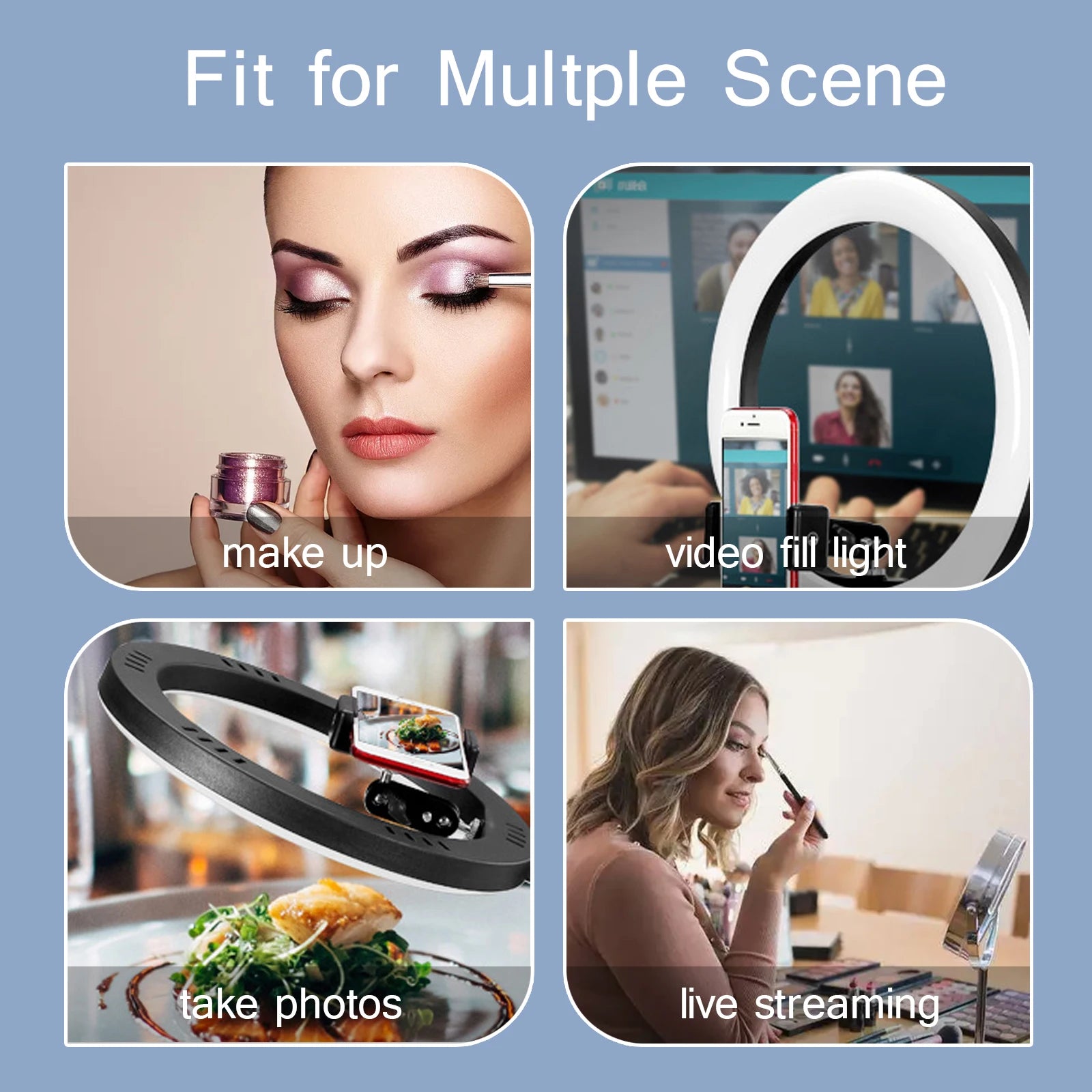 Ring light Tripod Stand Photo Led - Stylish Expression
