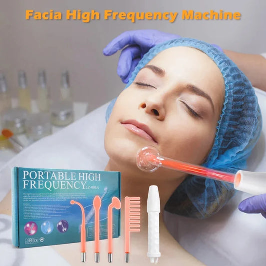 Portable High Frequency Facial Therapy Wand - Stylish Expression