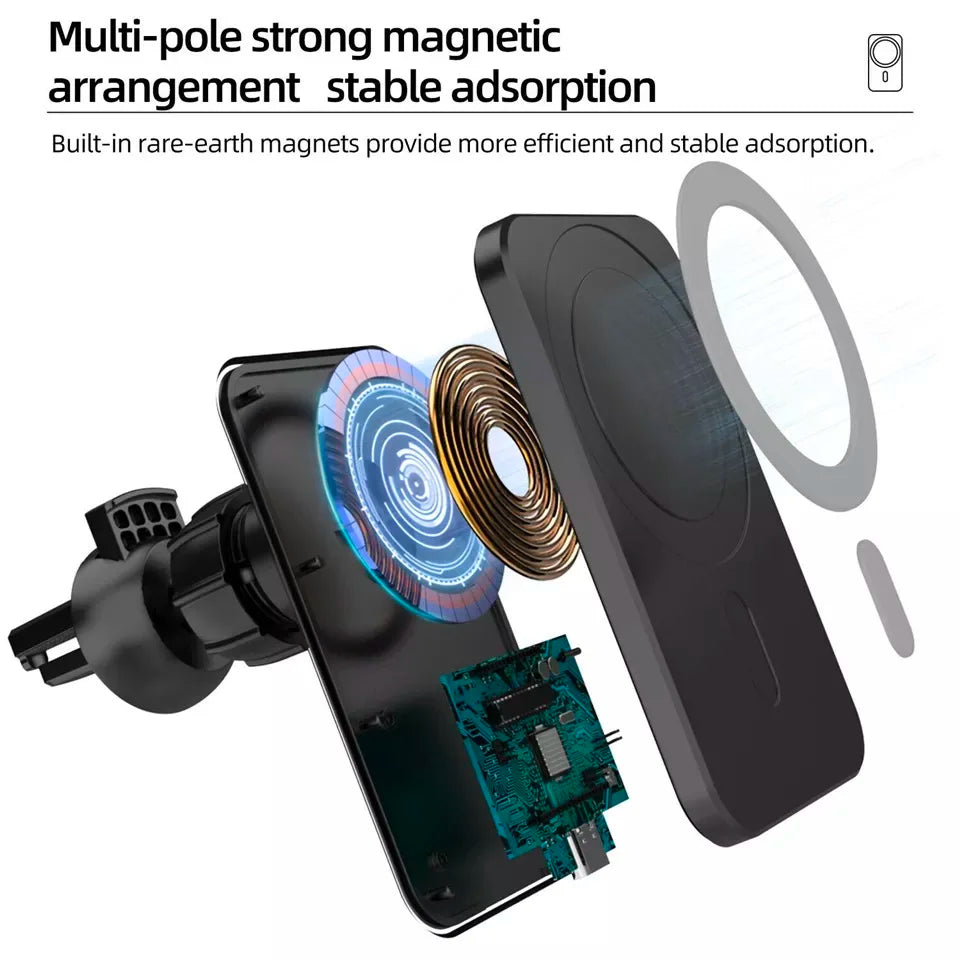 Wireless Magnetic Car Charger