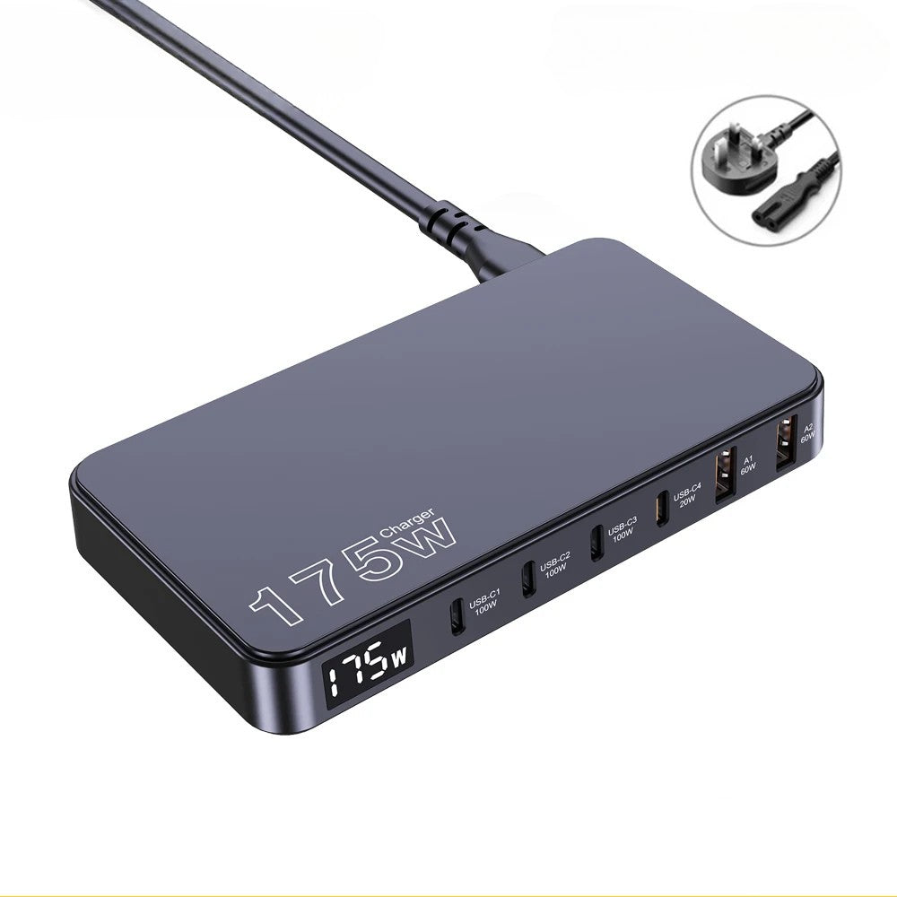 6-Port Desktop Charger Type C for iPhone