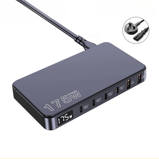 6-Port Desktop Charger Type C for iPhone - Stylish Expression
