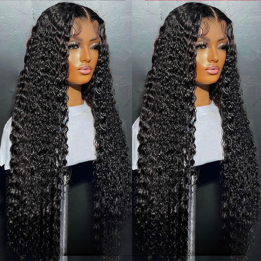 Deep Wave Lace Frontal Human Hair - Stylish Expression