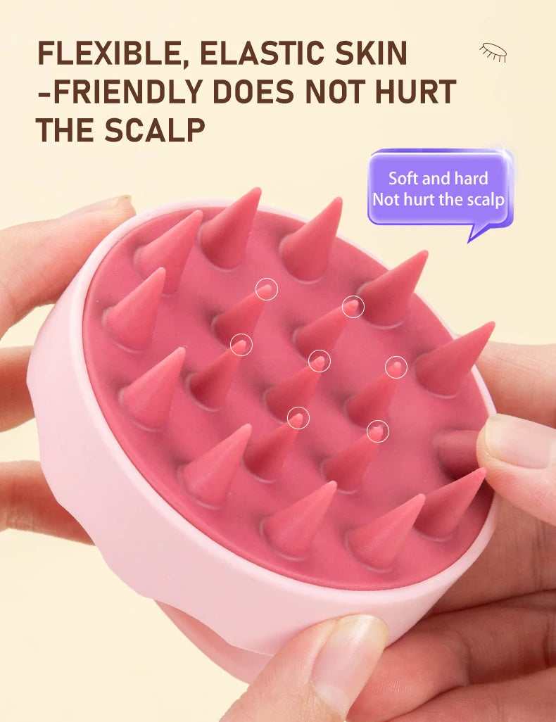 shampoo head scalp massage brush