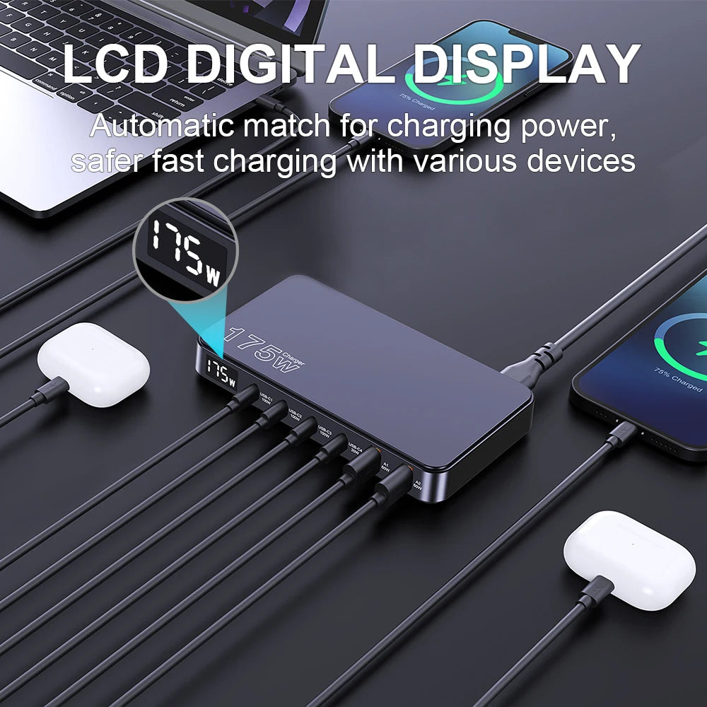 6-Port Desktop Charger Type C for iPhone