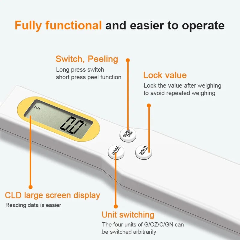 Electronic LCD Digital Measuring  Spoon