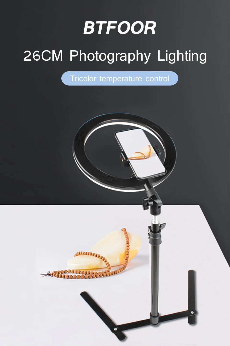 Ring light Tripod Stand Photo Led