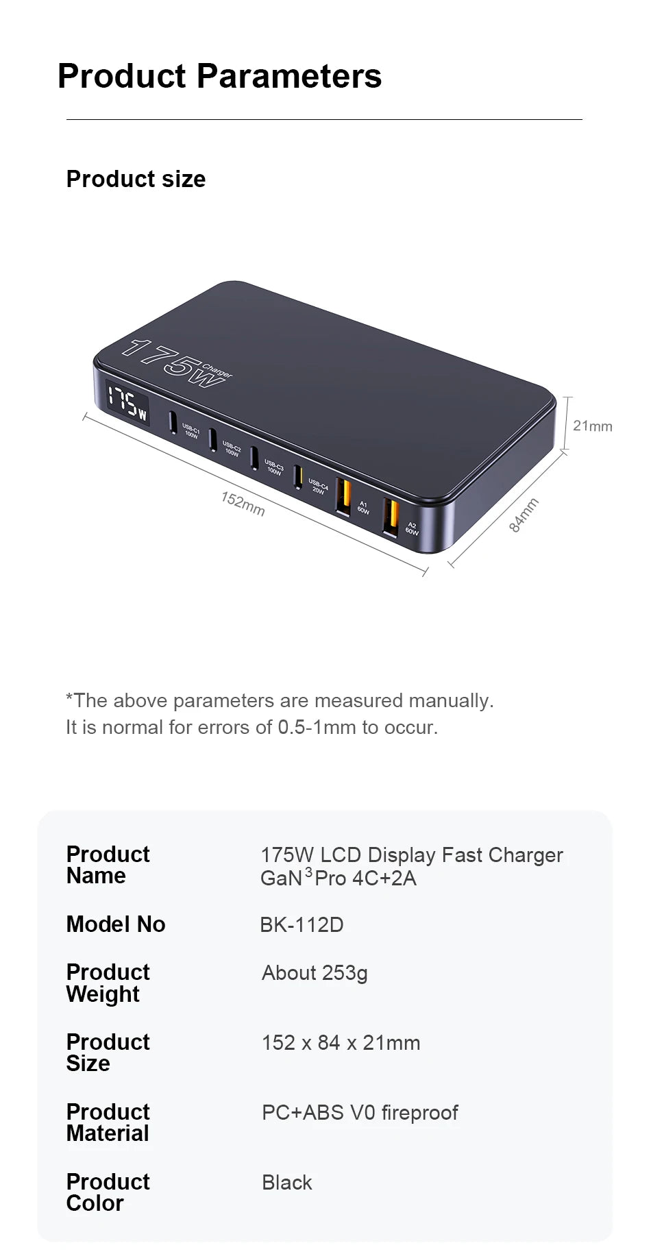 6-Port Desktop Charger Type C for iPhone