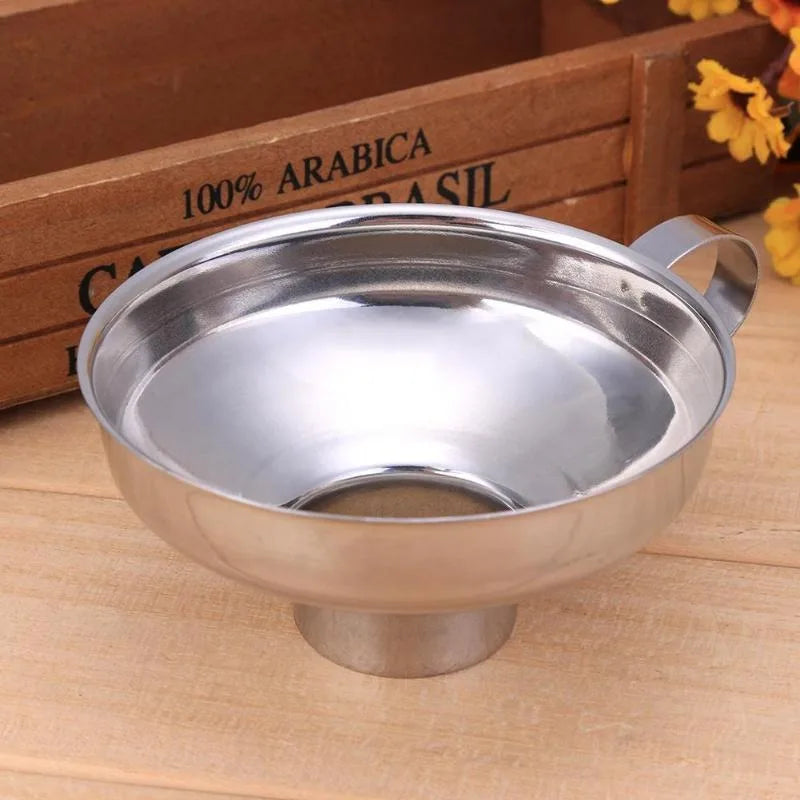 Stainless Steel Wide Mouth Canning Funnel