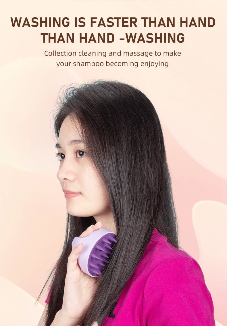 shampoo head scalp massage brush