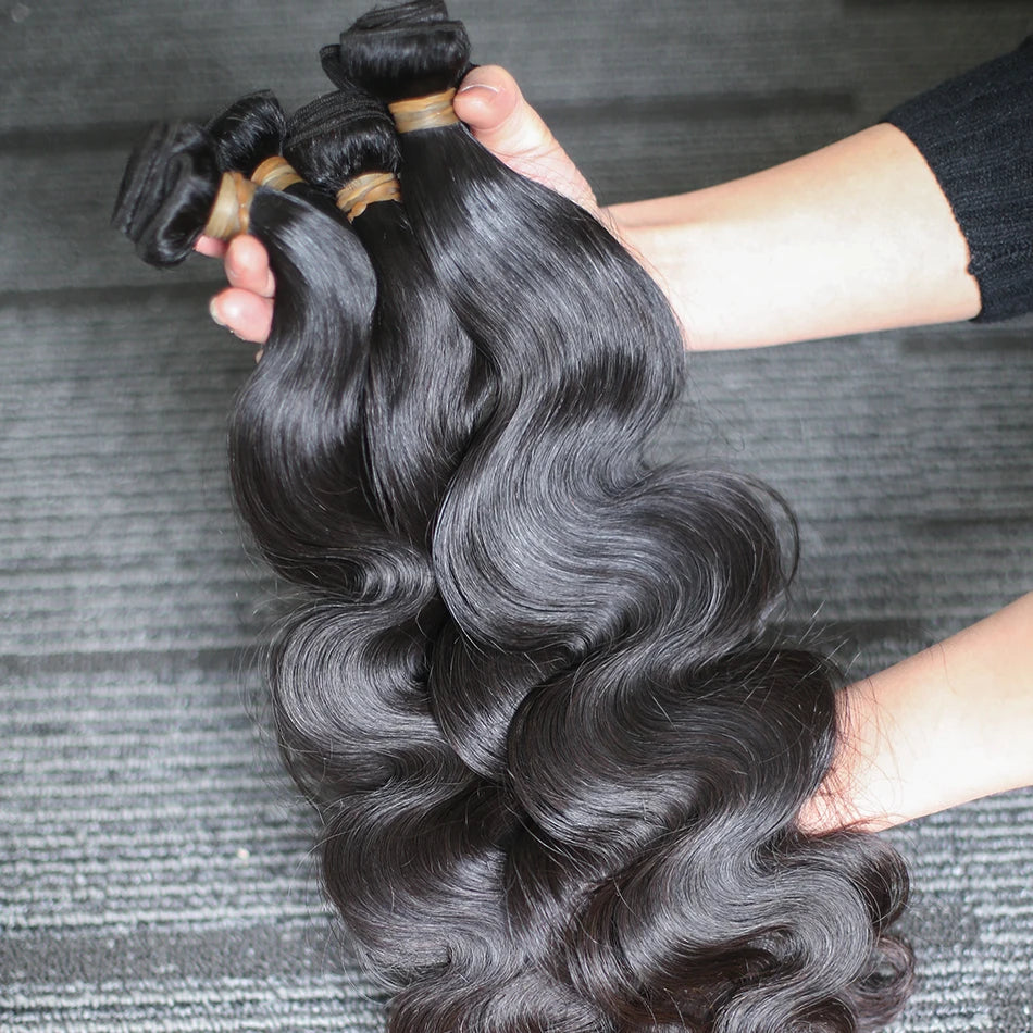 Wavy Double Drawn Bundles Weave Extensions