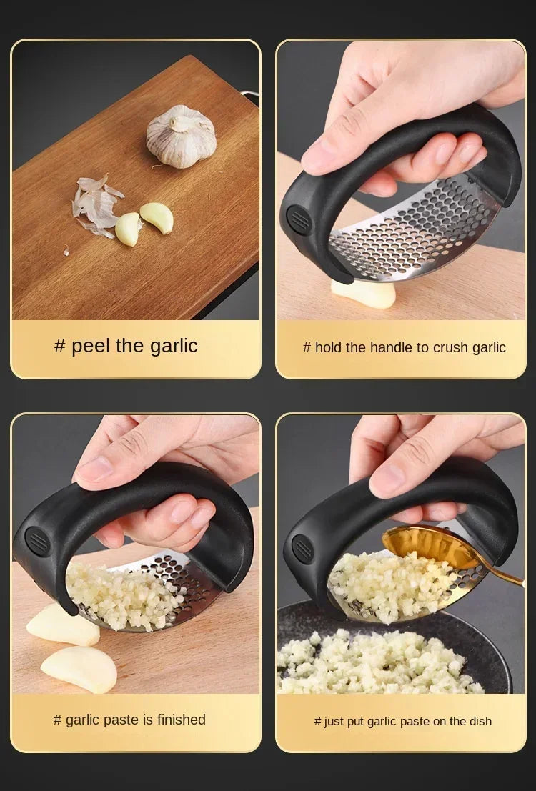 Garlic Press Crusher  Kitchen Accessories