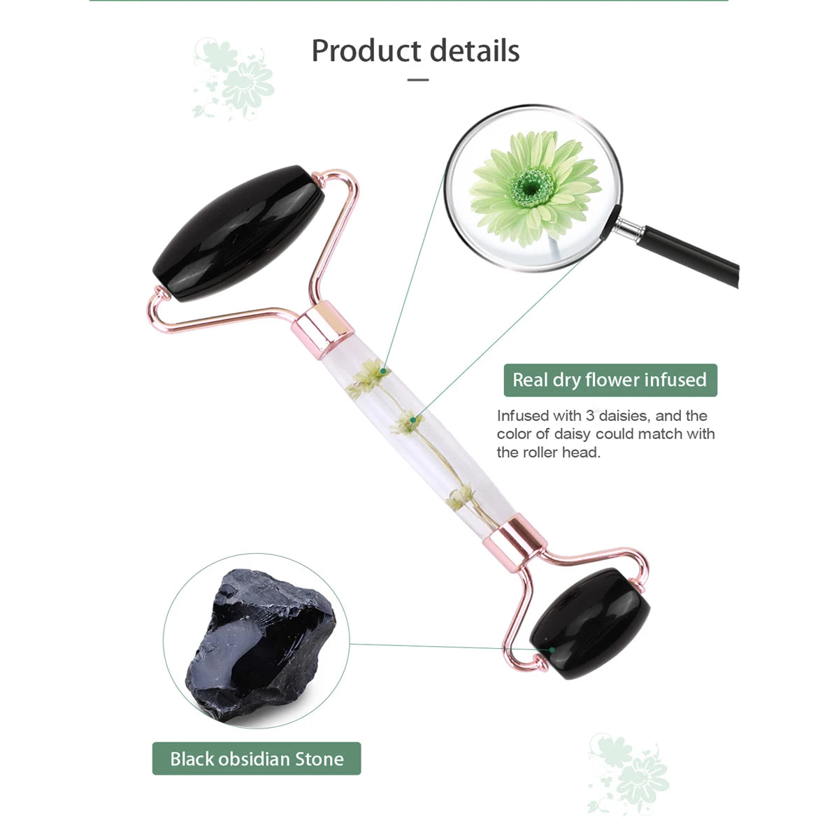 Natural Jade  Face Roller Massager