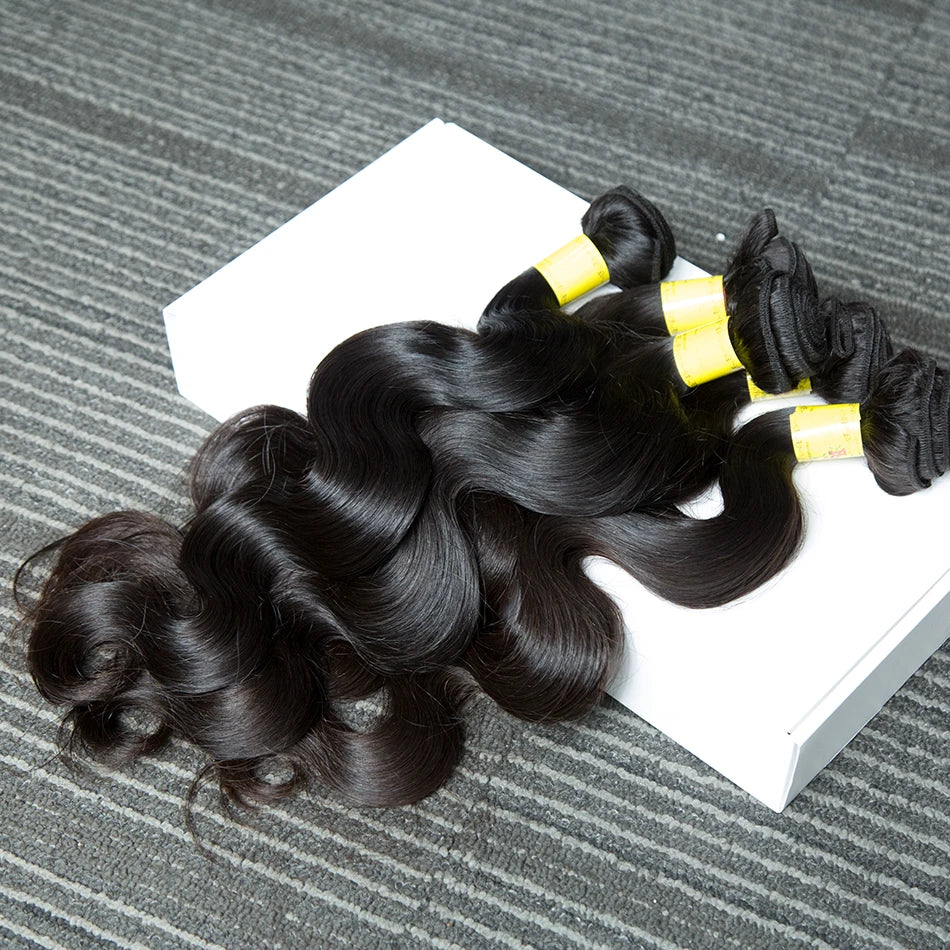 Wavy Double Drawn Bundles Weave Extensions