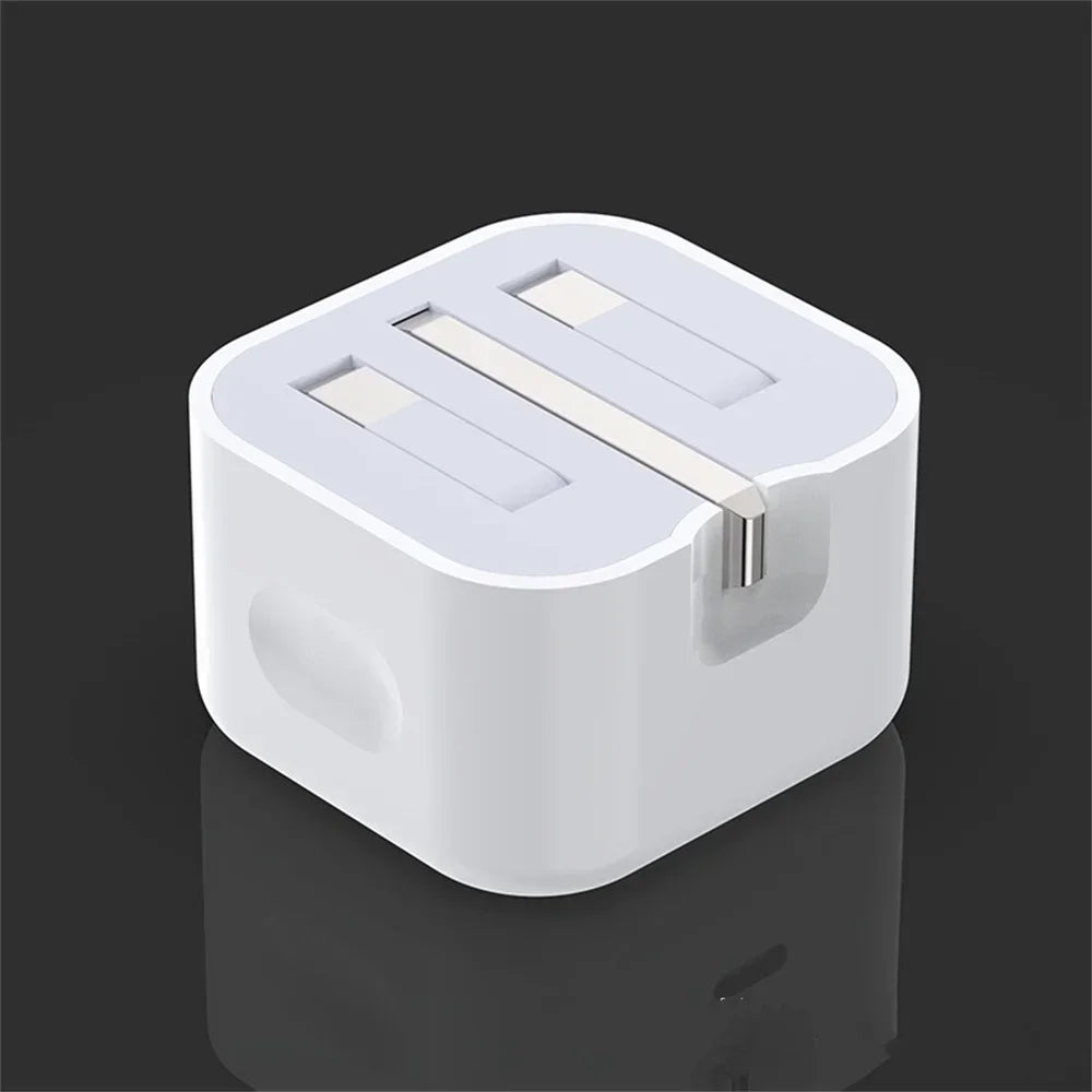 Super Fast Quick Charging Dual Ports Home Travel USB C Charger For IPhone