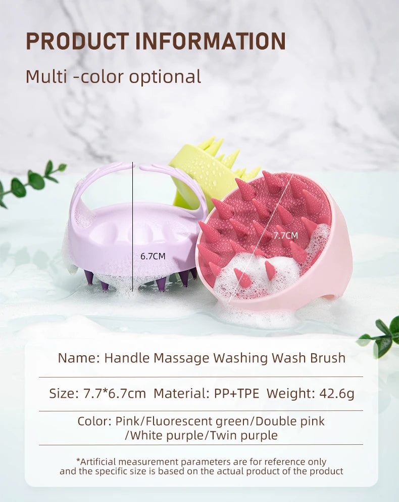 shampoo head scalp massage brush