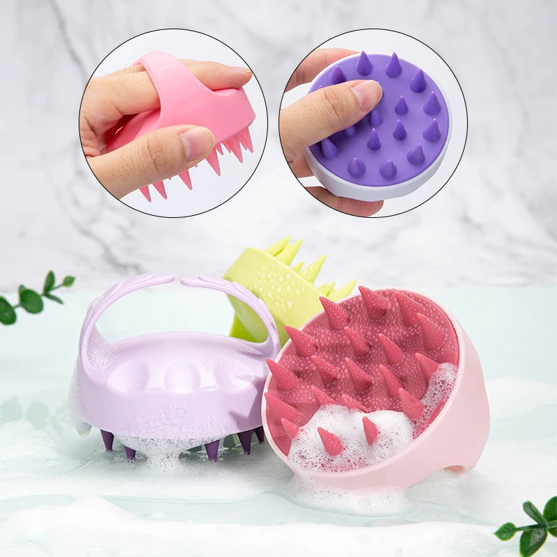 shampoo head scalp massage brush